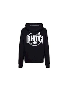 Felpa cappuccio logo BHMG schiena logo basic