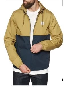 ELEMENT color block hood jacket