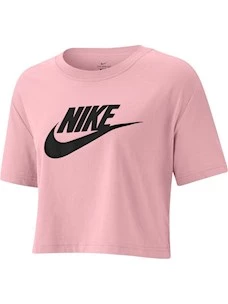 Nike logo cropped T-shirt