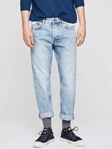 Jeans relaxed man regular medium wash clear PEPE JEANS