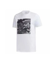 T-shirt stampa camu girocollo uomo ADIDAS