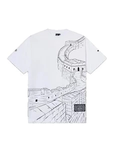 T-Shirt CHINESE WALL OUTLINE OVER DOLLY NOIRE
