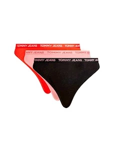 3P HIGH RISE THONG TOMMY JEANS