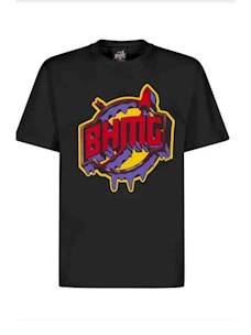 T-shirt uomo logo multicolore BHMG