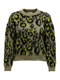 Pullover leopardato color ONLY