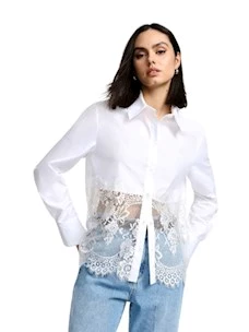 Camicia con Pizzo PLEASE