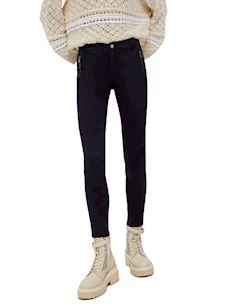 Pantalone a vita alta con zip LIU JO