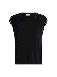 T-Shirt con Applicazioni LIUJO