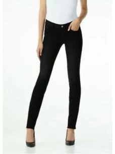 Jeans skinny nero Amazing Fit a vita alta UXX037D4199