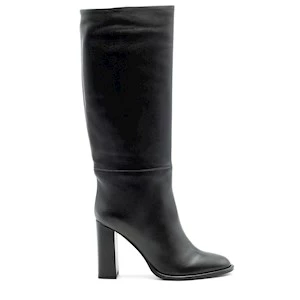 STIVALE TACCO NERO CHANTAL