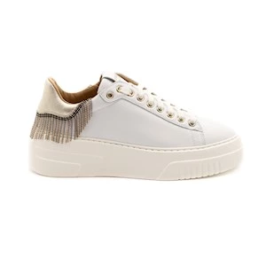 SNEAKER PLATFORM DONNA VITELLO BIANCO STOKTON