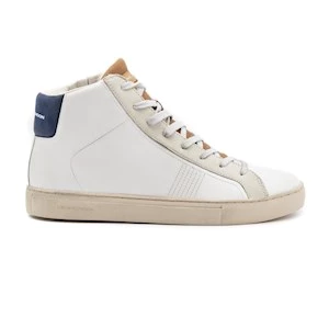 SNEAKER HIGH TOP ESSENTIAL WHITE CRIME OF LONDON