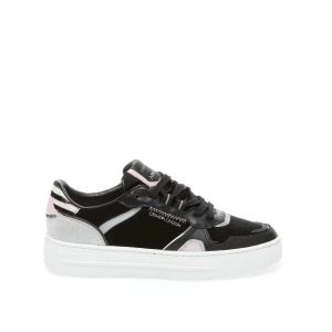 SNEAKER LOW TOP OFF COURT NERO CRIME OF LONDON