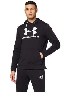 FELPA CAPPUCCIO UOMO UNDER ARMOUR SPORTSTYLE TERRY LOGO HOODIE