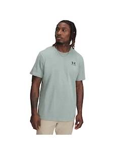T-SHIRT UNDER ARMOUR LOGO EMBROIDERED HEAVYWEIGHT SS
