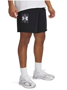 SHORT UOMO UNDER ARMOUR RIVAL TERRY LOGO 8in SHORT