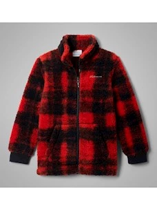 GIACCA IN PILE RAGAZZO COLUMBIA RUGGED RIDGE PRINTED SHERPA FZ
