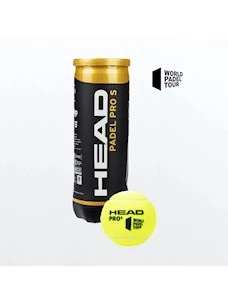 3 BALL HEAD PADEL PRO - S - TUBO SINGOLO