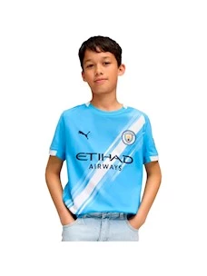 MAGLIA BAMBINO PUMA MANCHESTER CITY 2025-2026 HOME JERSEY JR