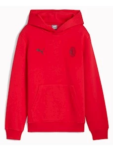 FELPA BAMBINO PUMA AC MILAN FTBLESS HOODIE 