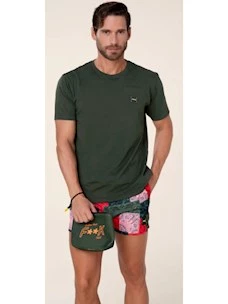MEN'S ROUND NECK T-SHIRT Militar
