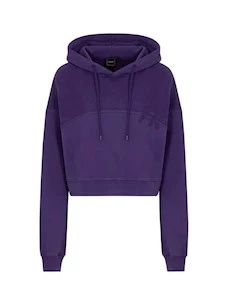 FELPA CROP CAPPUCCIO DONNA F**K