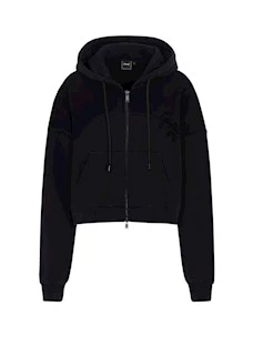 FELPA ZIP CON CAPPUCCIO DONNA F**K
