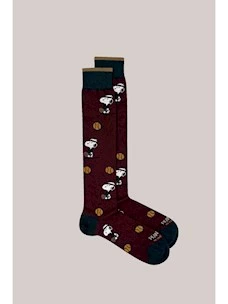 CALZINI INTHEBOX SNOOPY PADDLE BALL ALLOVER PRUGNA