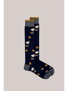  CALZINI INTHEBOX SNOOPY PADDLE BALL ALLOVER BLU