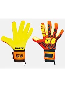 GUANTI PORTIERE CALCIO GISIX ELECTRO 24 ORANGE