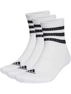CALZINI ADIDAS 3-STRIPES CUSHIONED SPORTSWEAR MID-CUT (3 PAIA)