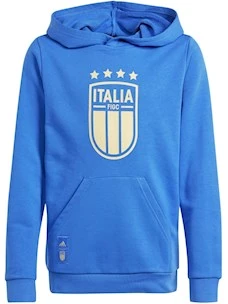 FELPA BAMBINO ADIDAS ITALIA KIDS HOODIE EURO 2024