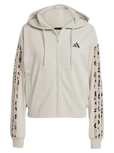 FELPA DONNA ADIDAS ANIMAL PRINT 3-STRIPES 