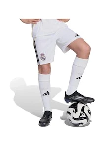 PABTALONCINI ADIDAS BAMBINO REAL MADRID 2025-2026 HOME SHORT JR