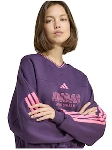 FELPA DONNA ADIDAS HOUSE of Tiro 3-STRIPES