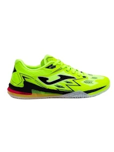 SCARPA FUTSAL JOMA REGATE REACTIVE 2511 VERDE FLÚOR INDOOR