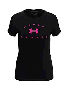 T-SHIRT DONNA UNDER ARMOUR SOLID LOGO ARCH