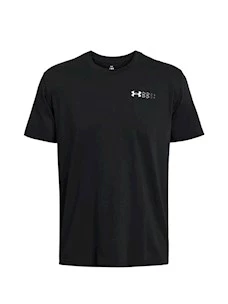 T-SHIRT UNDER ARMOUR HEAVYWEIGHT LEFT CHEST LOGO REPEAT
