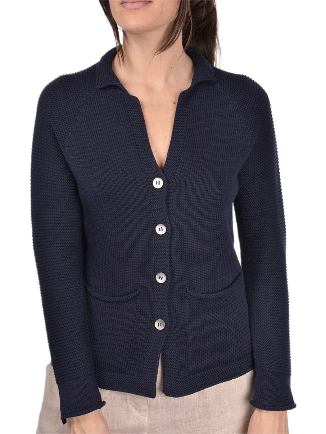 Gran Sasso open cardigan
