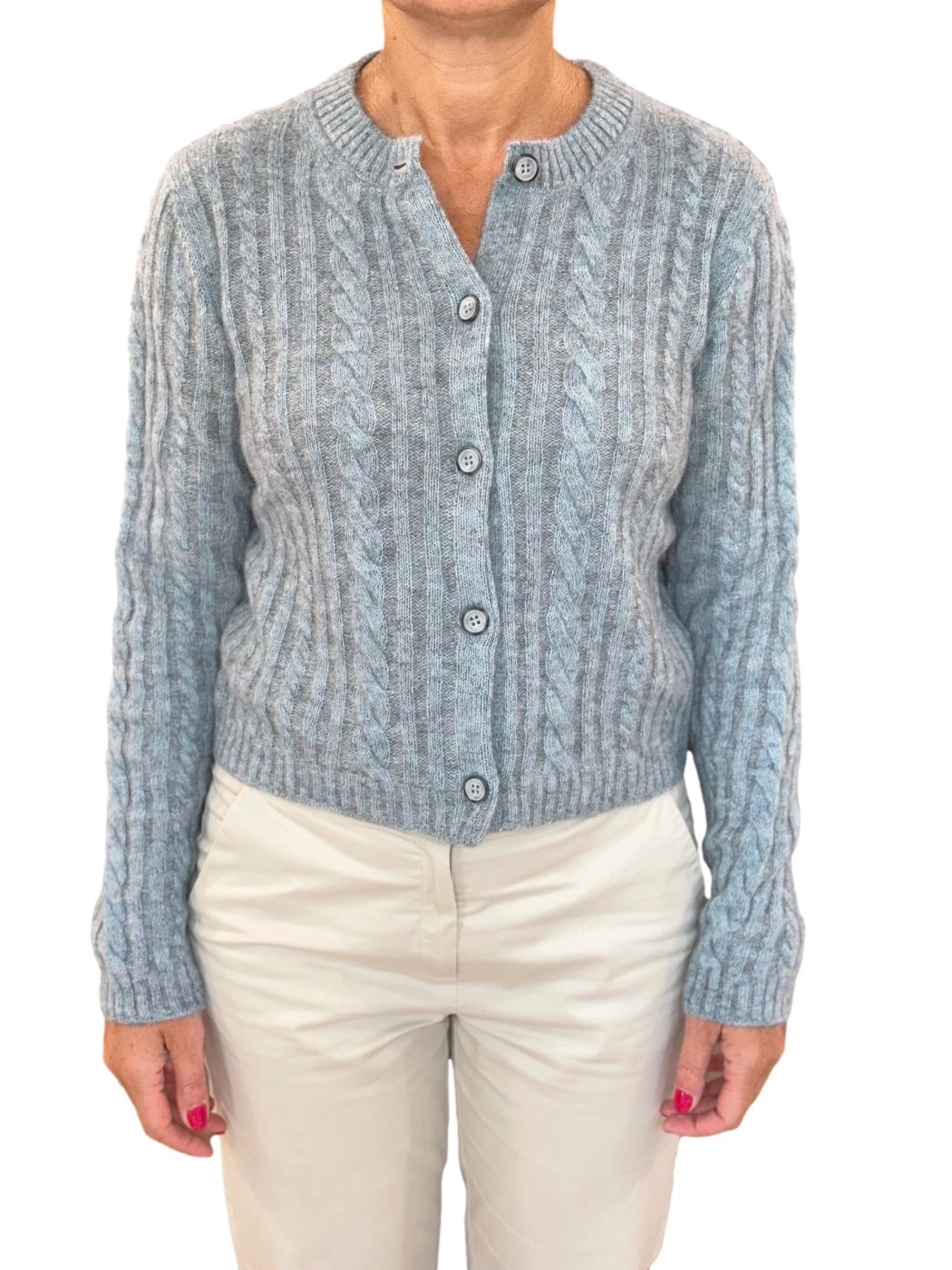 Gran Sasso sweater with buttons