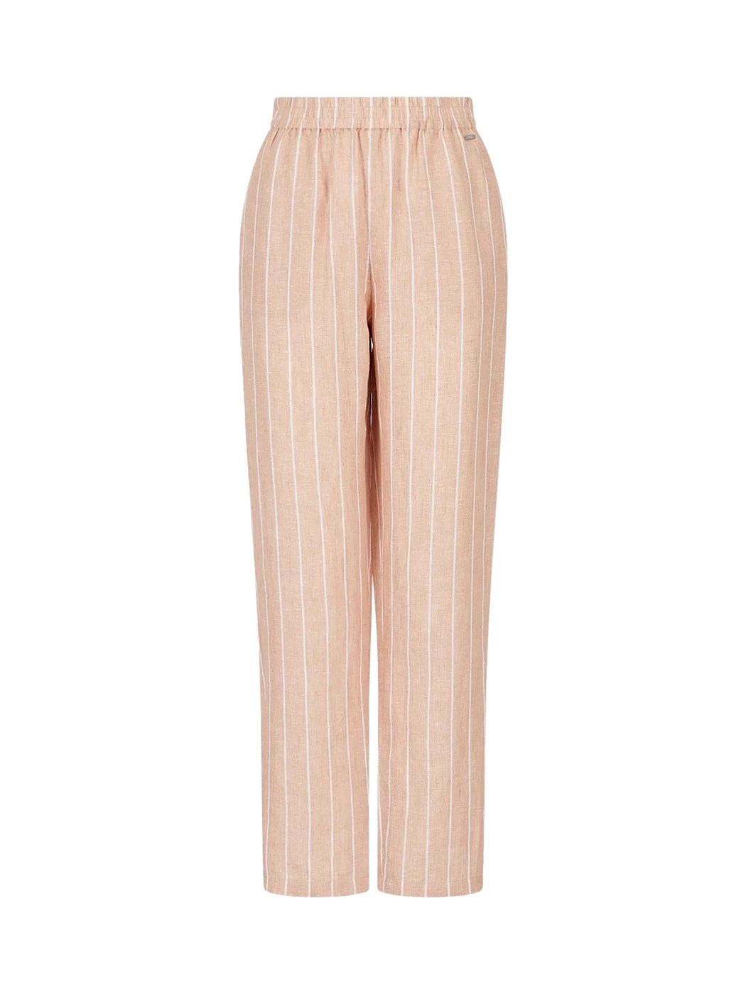 Armani Exchange linen cropped trousers