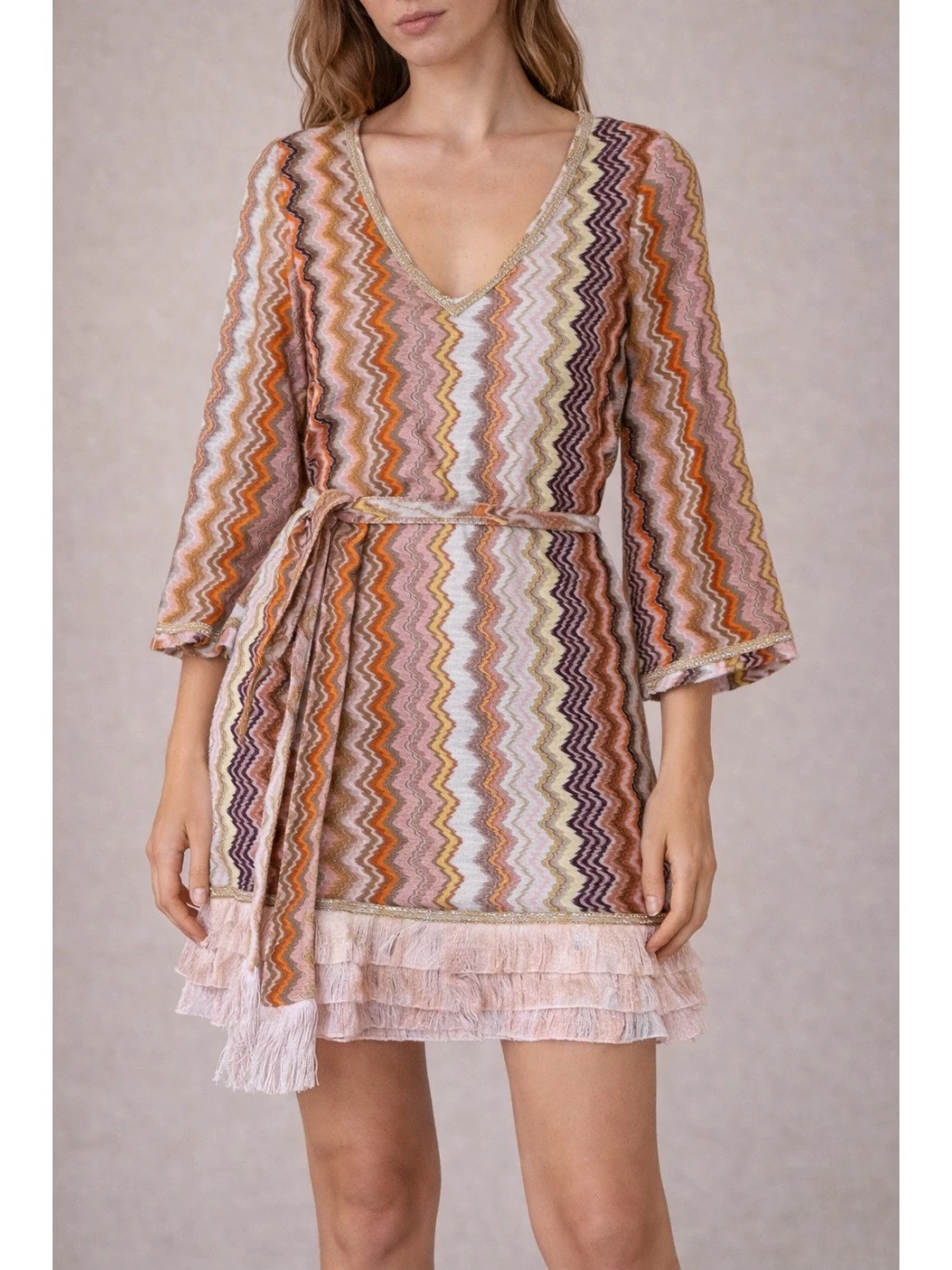 PHO Firenze patterned short dress