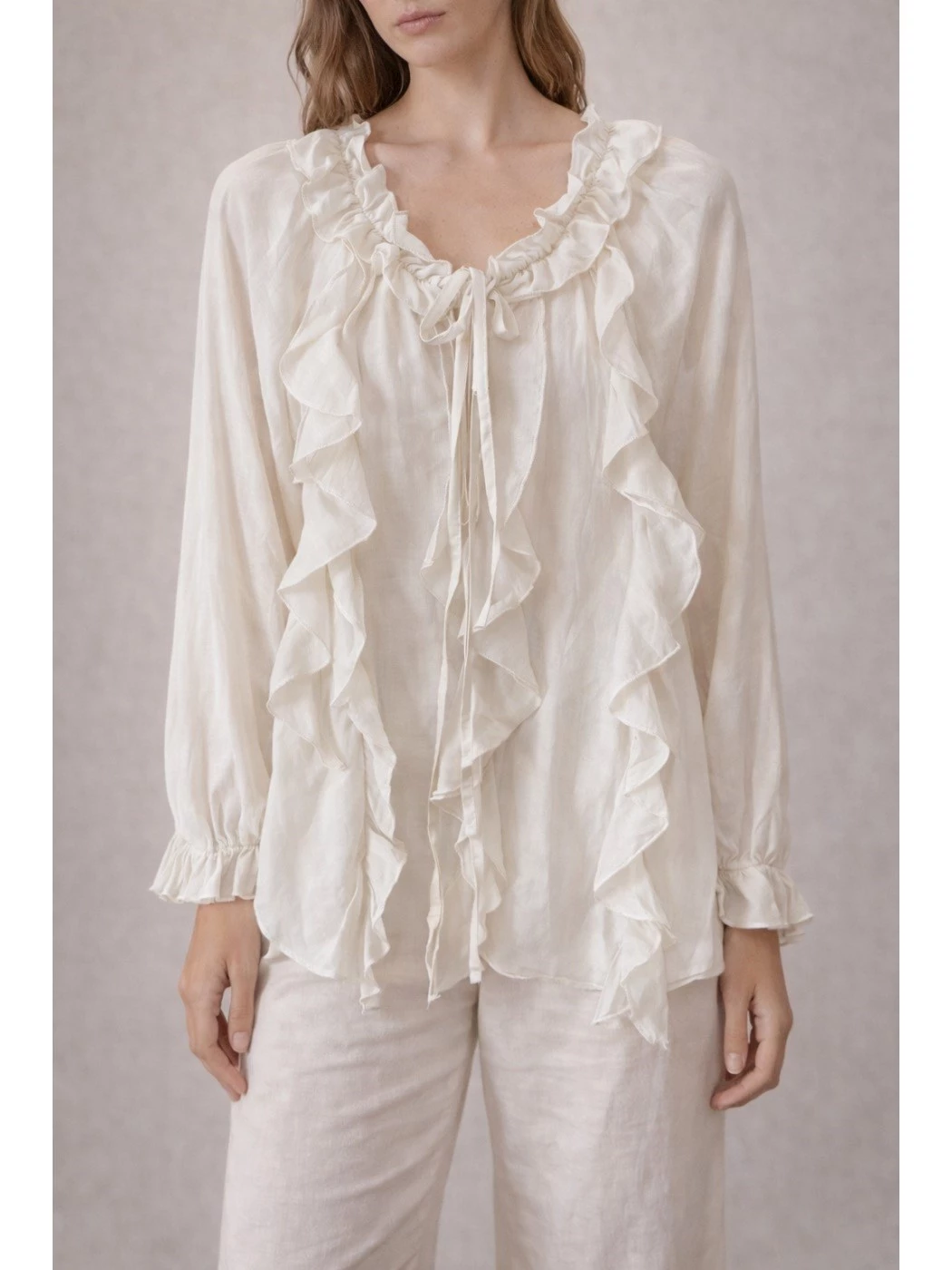 Blouse with ruffles PHO Firenze