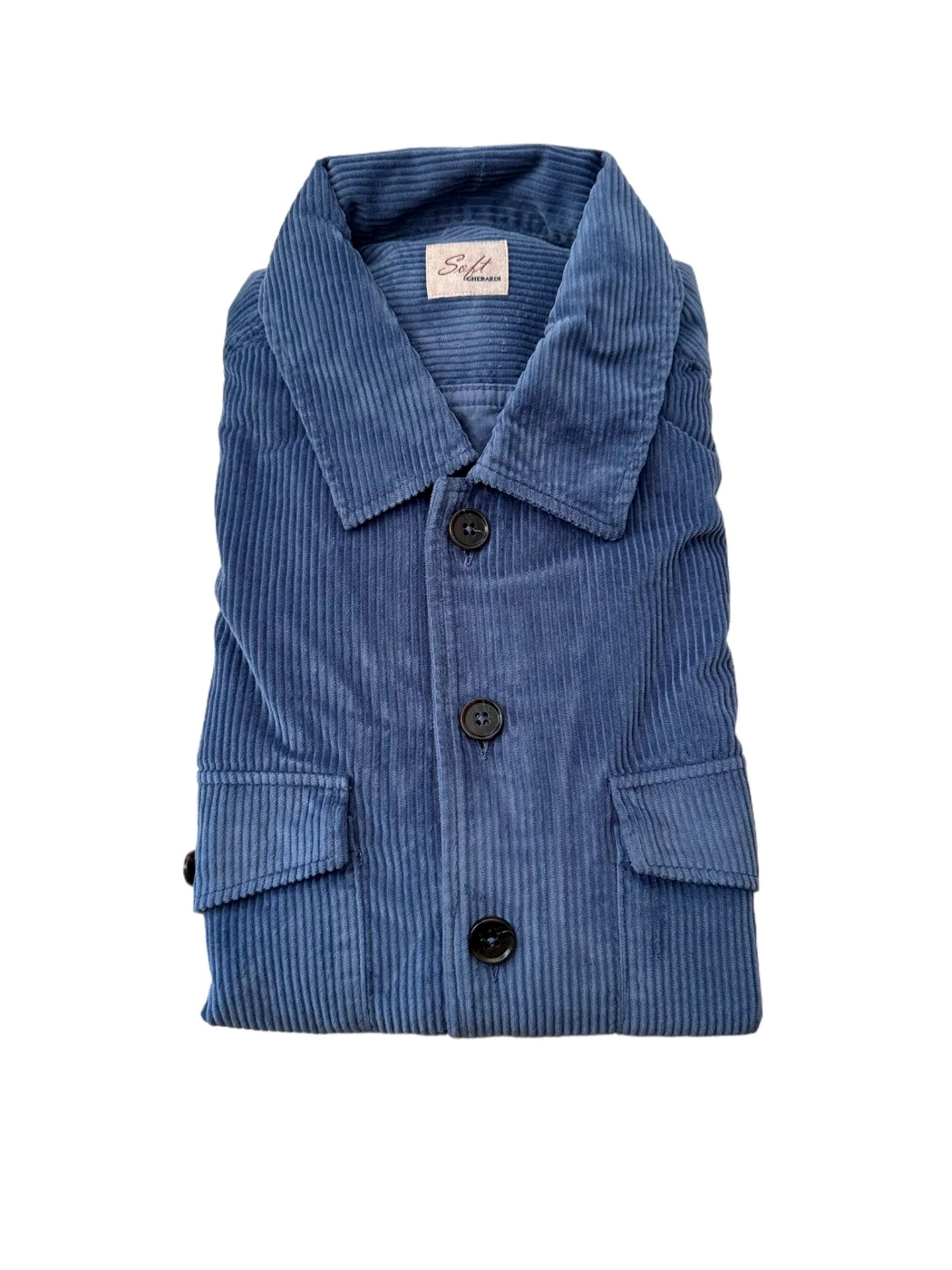 Velvet shirt jacket Alessandro Gherardi