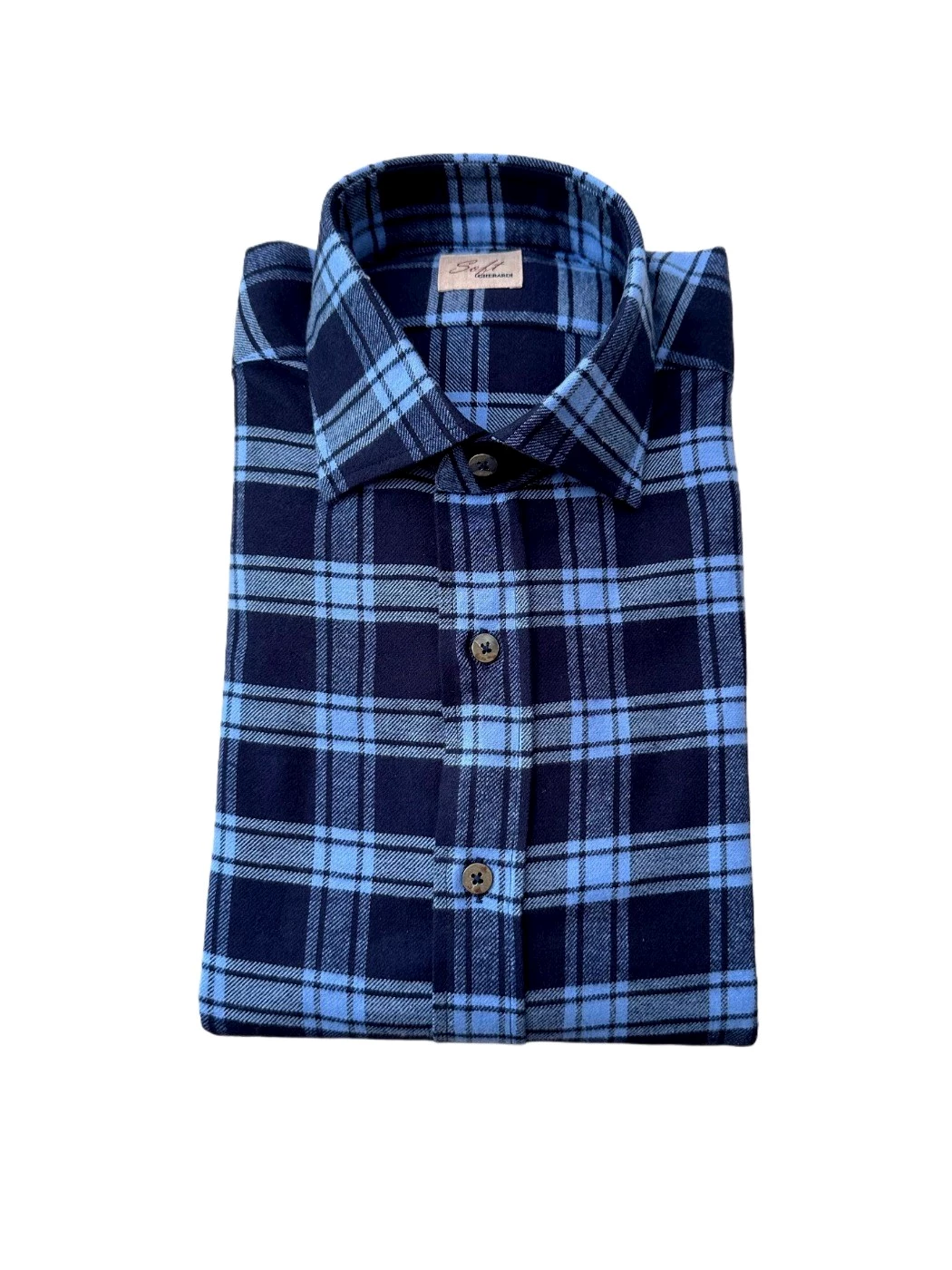 Alessandro Gherardi plaid flannel shirt