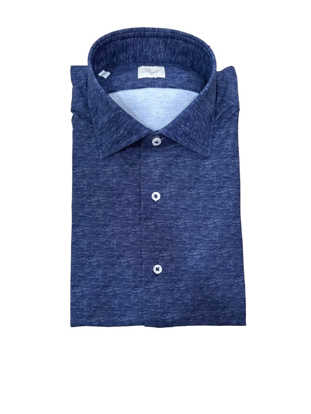 Mélange jersey shirt Alessandro Gherardi