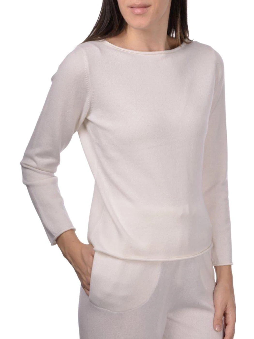 Boat Neck Sweater Gran Sasso