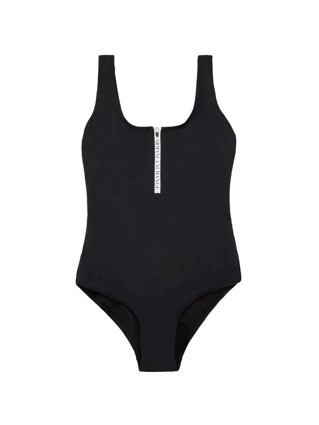 Armani Exchange zip one-piece swimsuit