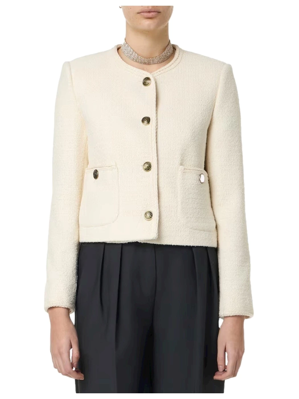 Marella stretch mat jacket