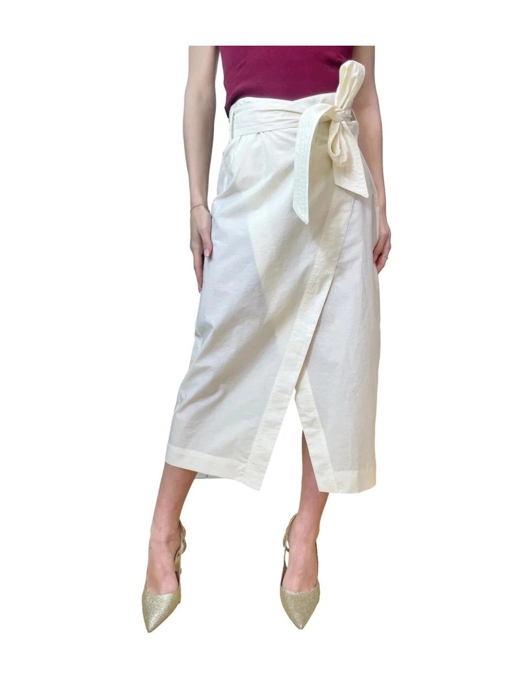 IBlues wrap skirt